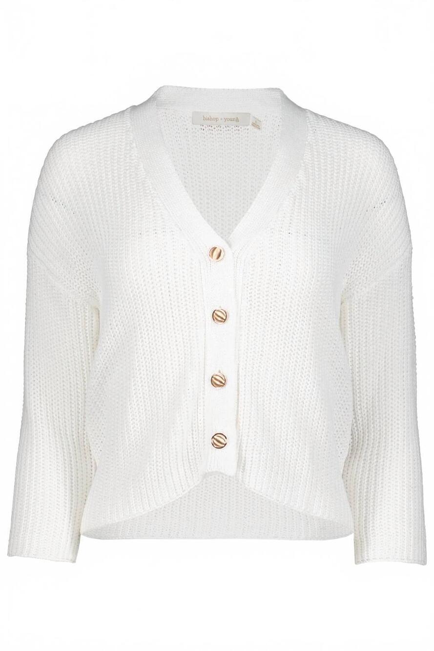 NEW BISHOP + YOUNG women's forever cardigan in cloud
